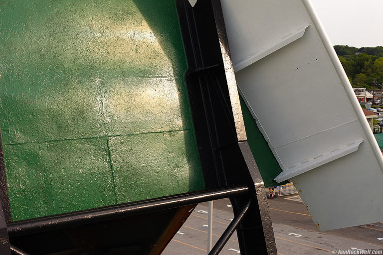 Light across the Bow, Port Jefferson Ferry, Port Jefferon, Long Island, 5:54 PM.
