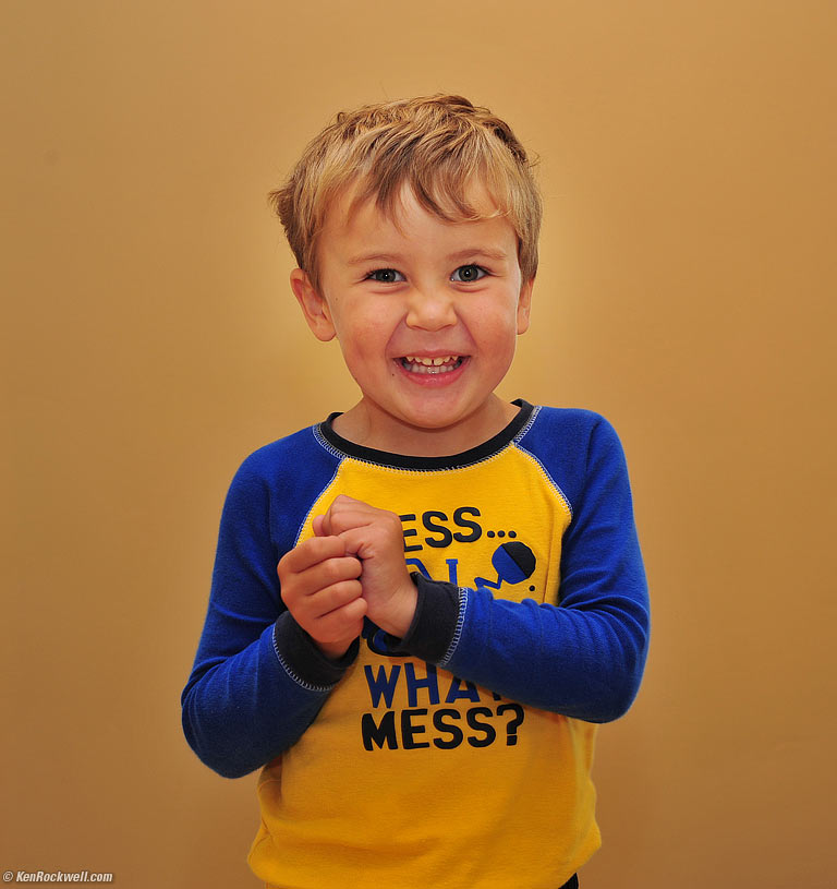 Take my picture! 9:34 AM.