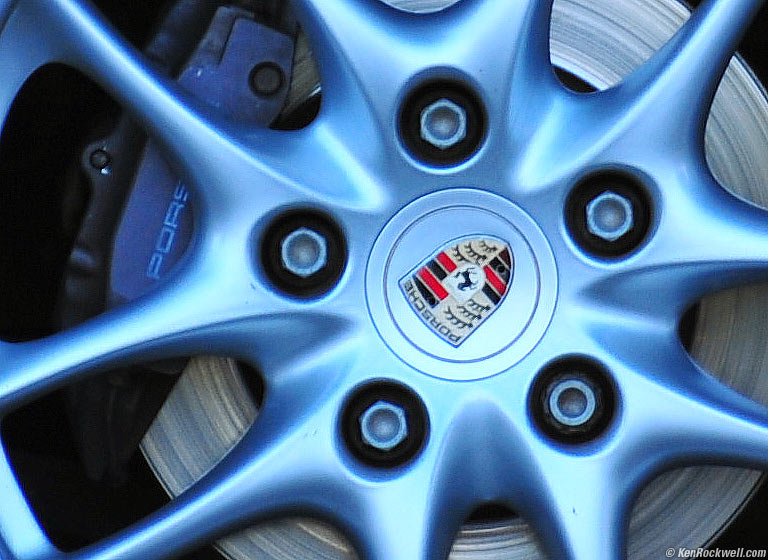 Crop from above, from 40 feet (12 meters) away at dusk! 