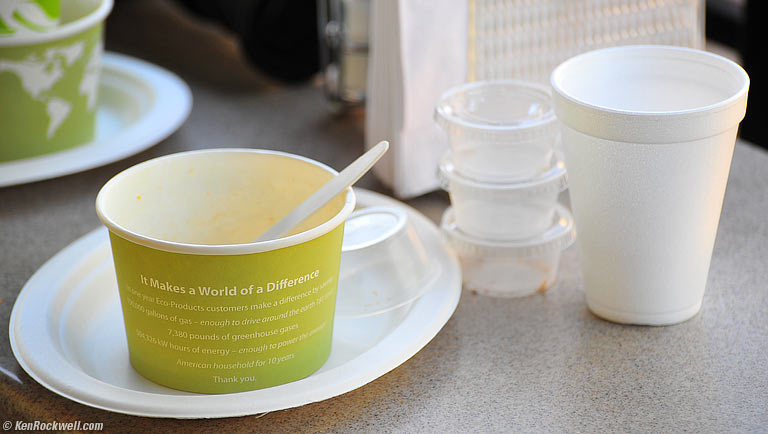 Environmental Falsehood, San Luis Obispo, California, 9:44 AM.