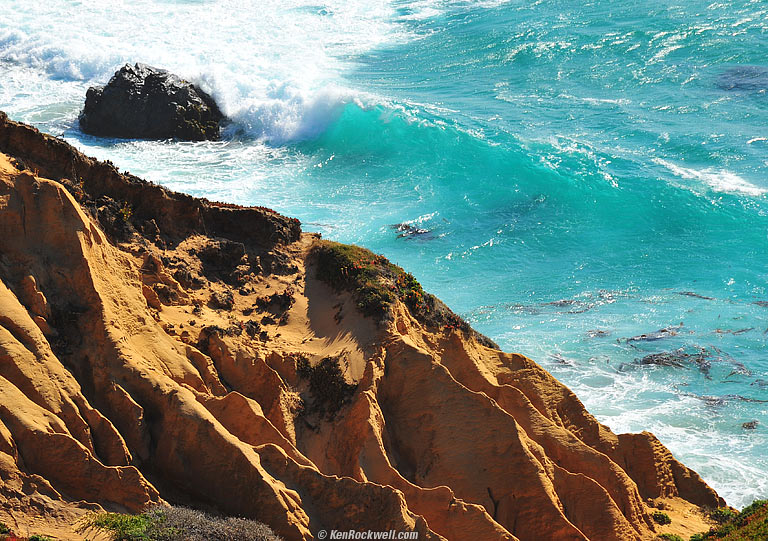 Green Room, Big Sur, California, 4:57 PM.