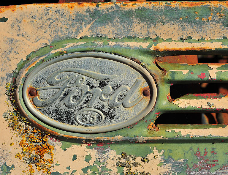 Ford 85, San Simeon, California, 8:06 AM.