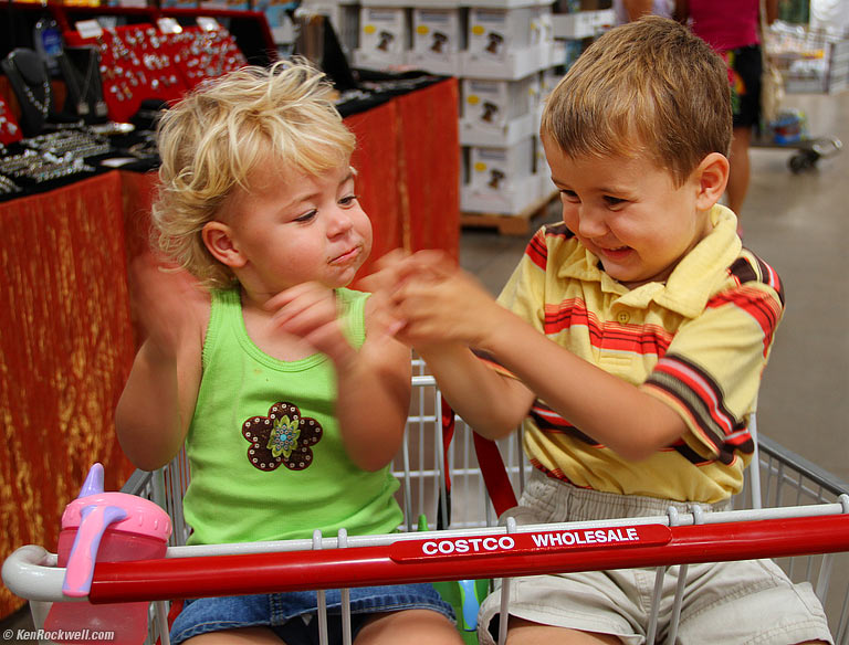 Ryan and Katie at Price Club, 12:42 PM.