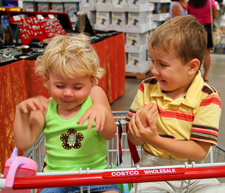 Ryan and Katie at Price Club, 12:42 PM.