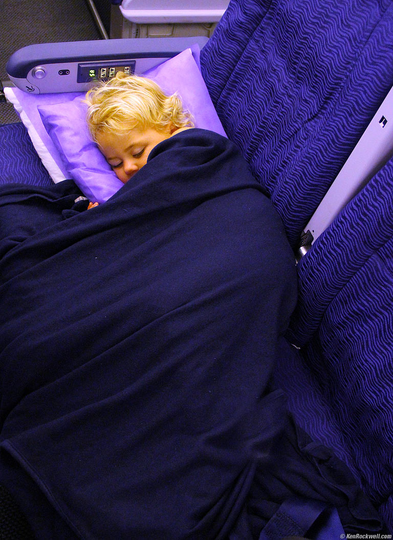 Katie goes night-night, 10:18 PM. 