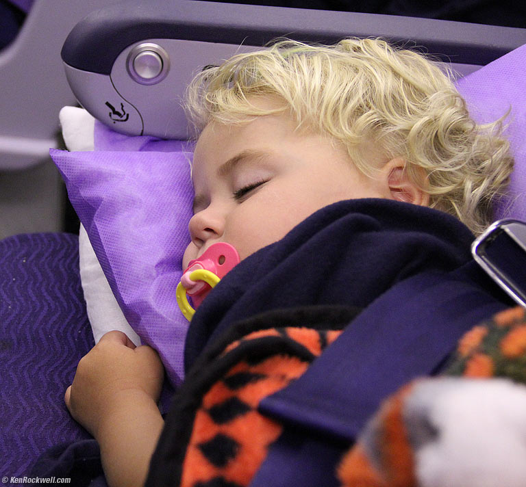 Katie goes night-night, 10:37 PM. 