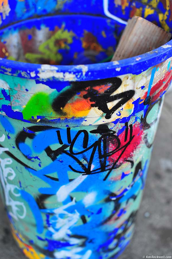 Garbage Can, Petaluma,