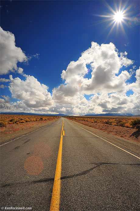 on the road to Benton