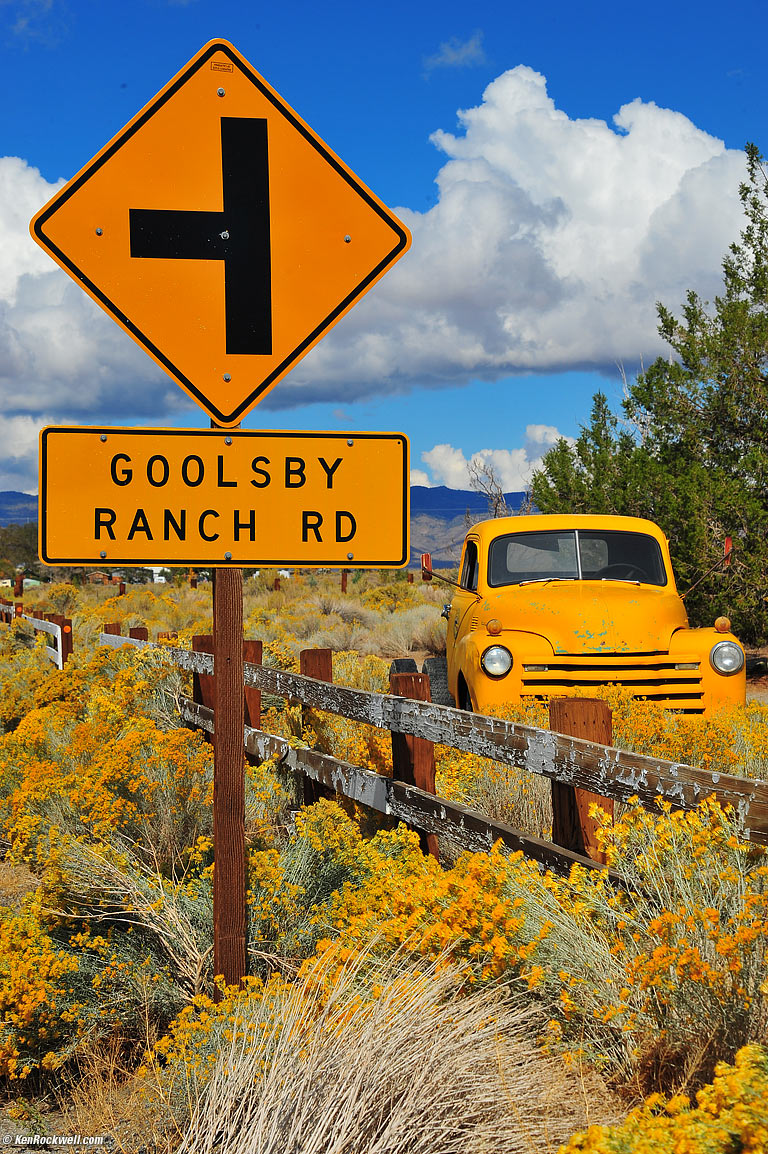 Warm Yellow and Blue.