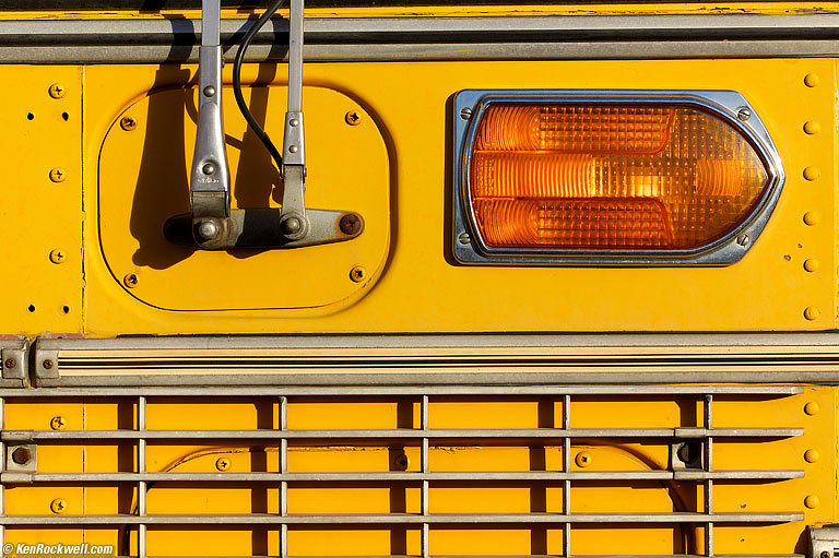 Bus, 7:59 AM. (Auto ISO 160, Auto 1/360, 1960 LEICA ELMARIT 90mm f/2.8.)