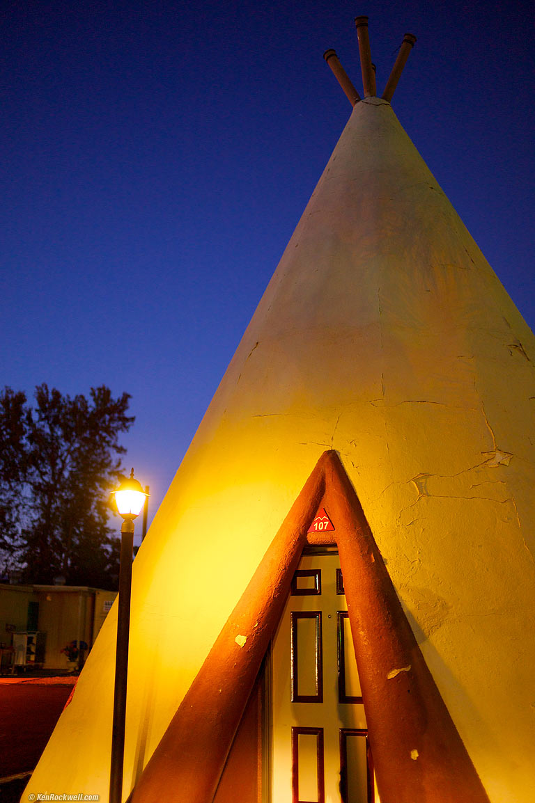 Orange Tee Pee