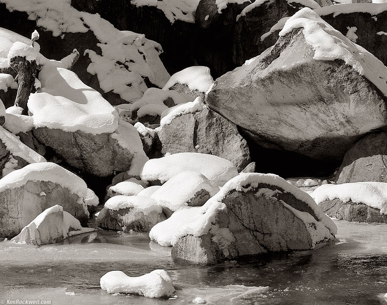 Snowy Rocks, Yosemite
