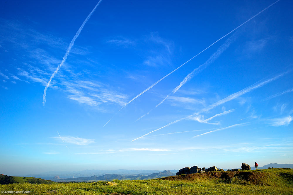 Big Sky over Morro Rock, San Luis Obispo