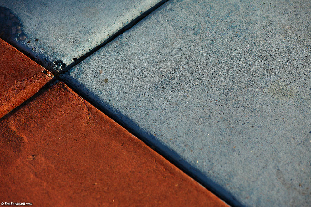 blue concrete, Oceanside Harbor