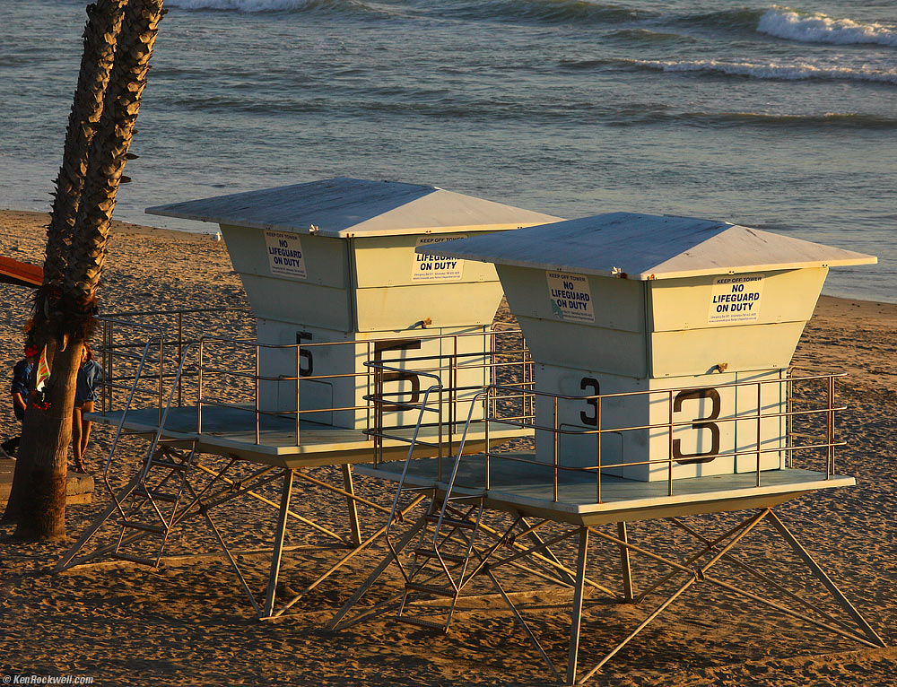 Lifeguard Stations, Oceanside Pier