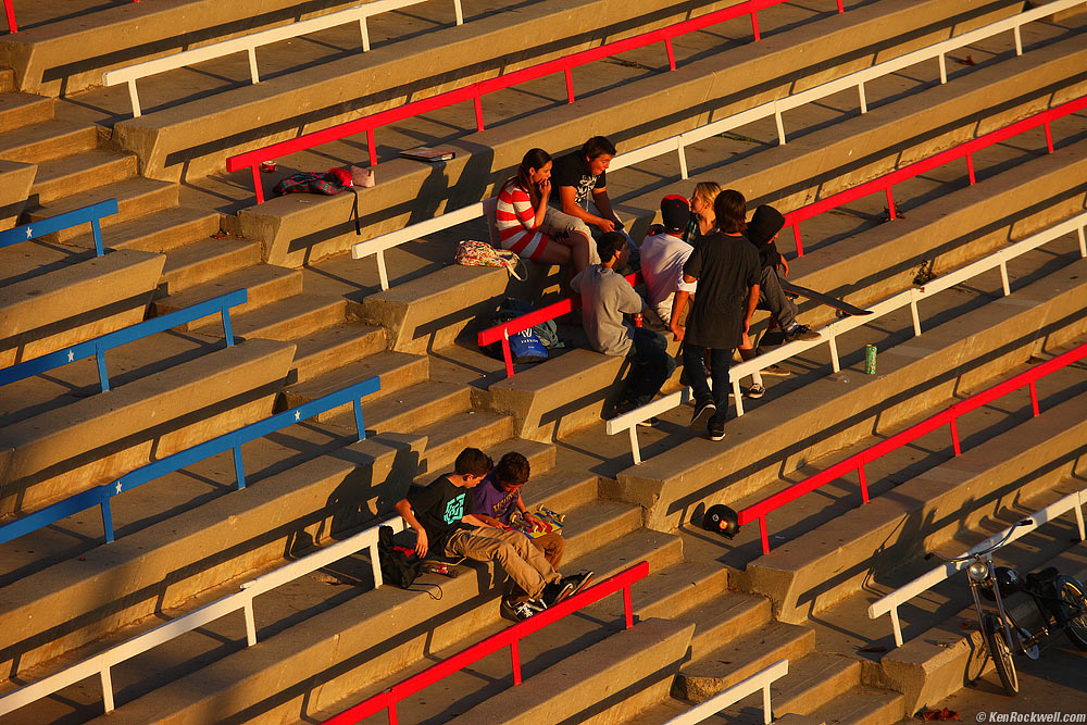US Flag, Oceanside Pier
