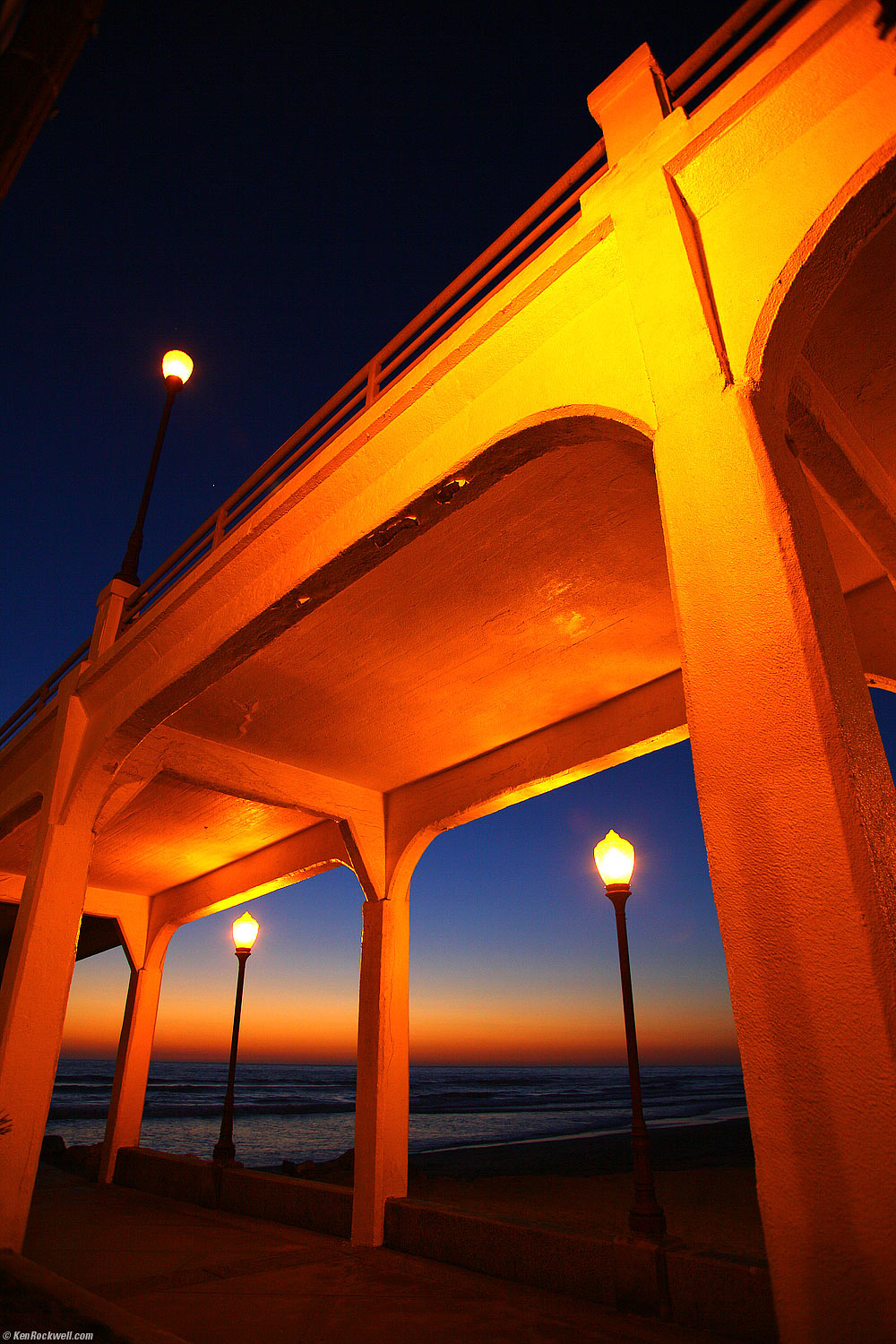 Orange Concrete, Oceanside Pier