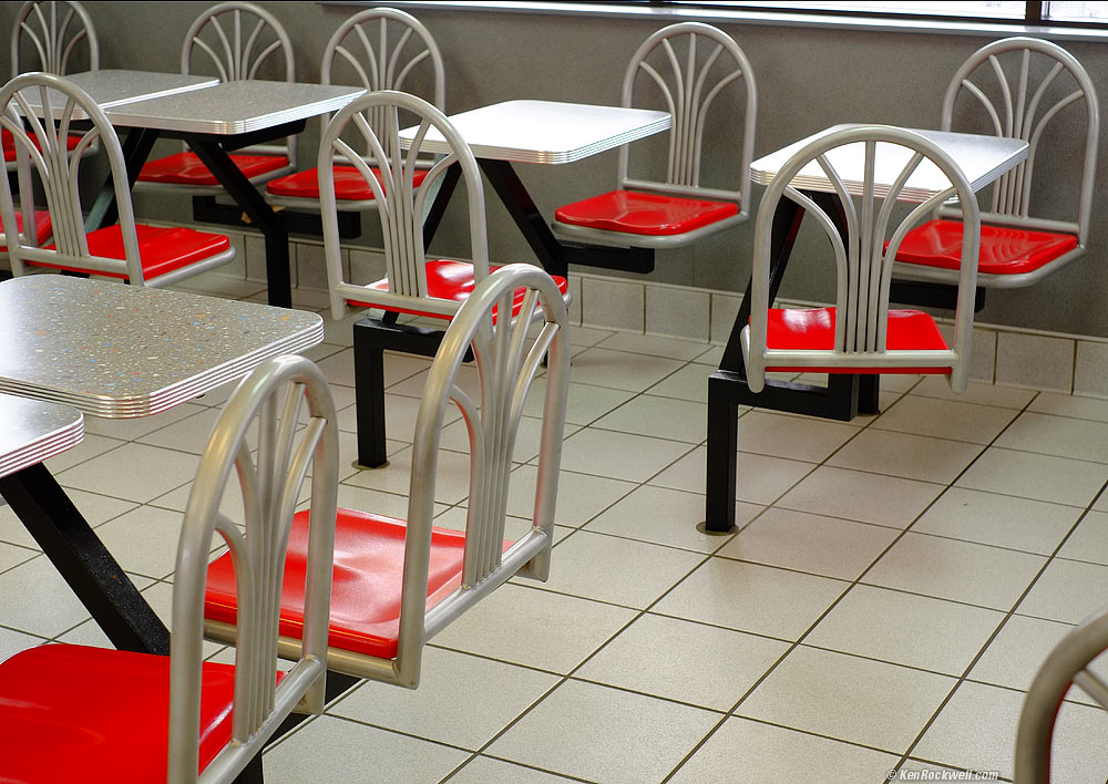 Red Seats, Arroyo Grande Taco Bell