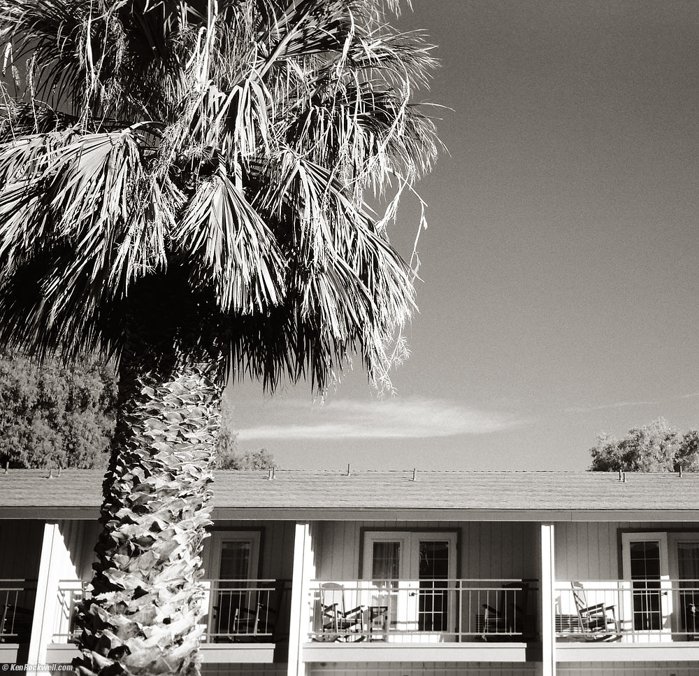Furnace Creek Ranch, Death Valley, California 8:00 AM. 
