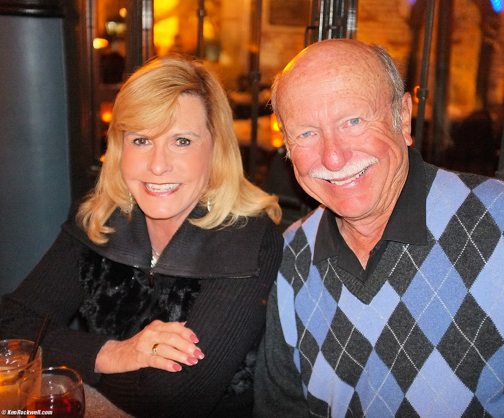 Noni and Pops at Aldo's Italian Restaurant, 6:59 PM