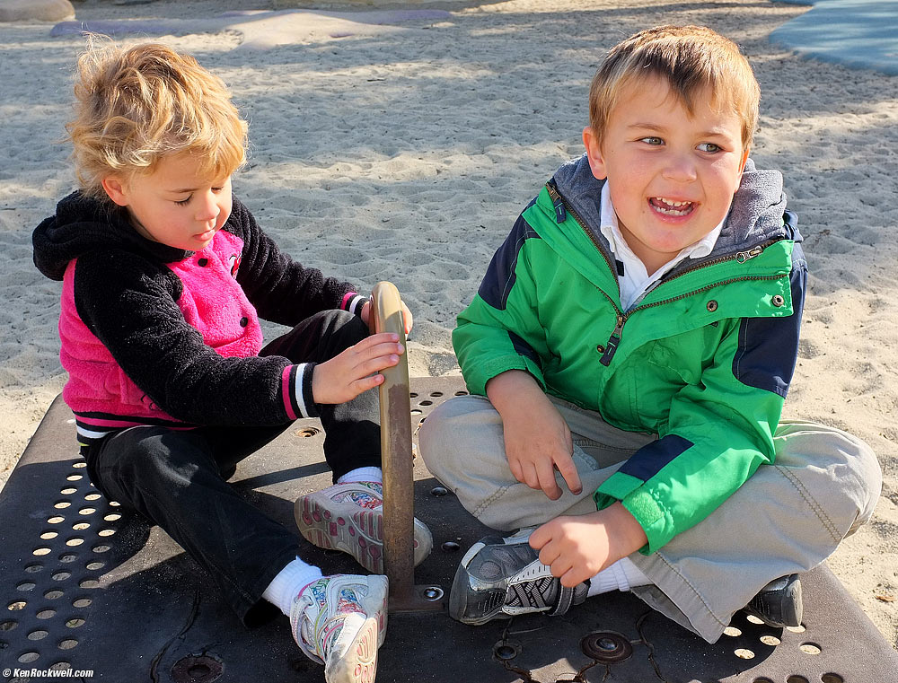 Katie and Ryan on the Wiggle pad, 10:14 AM.