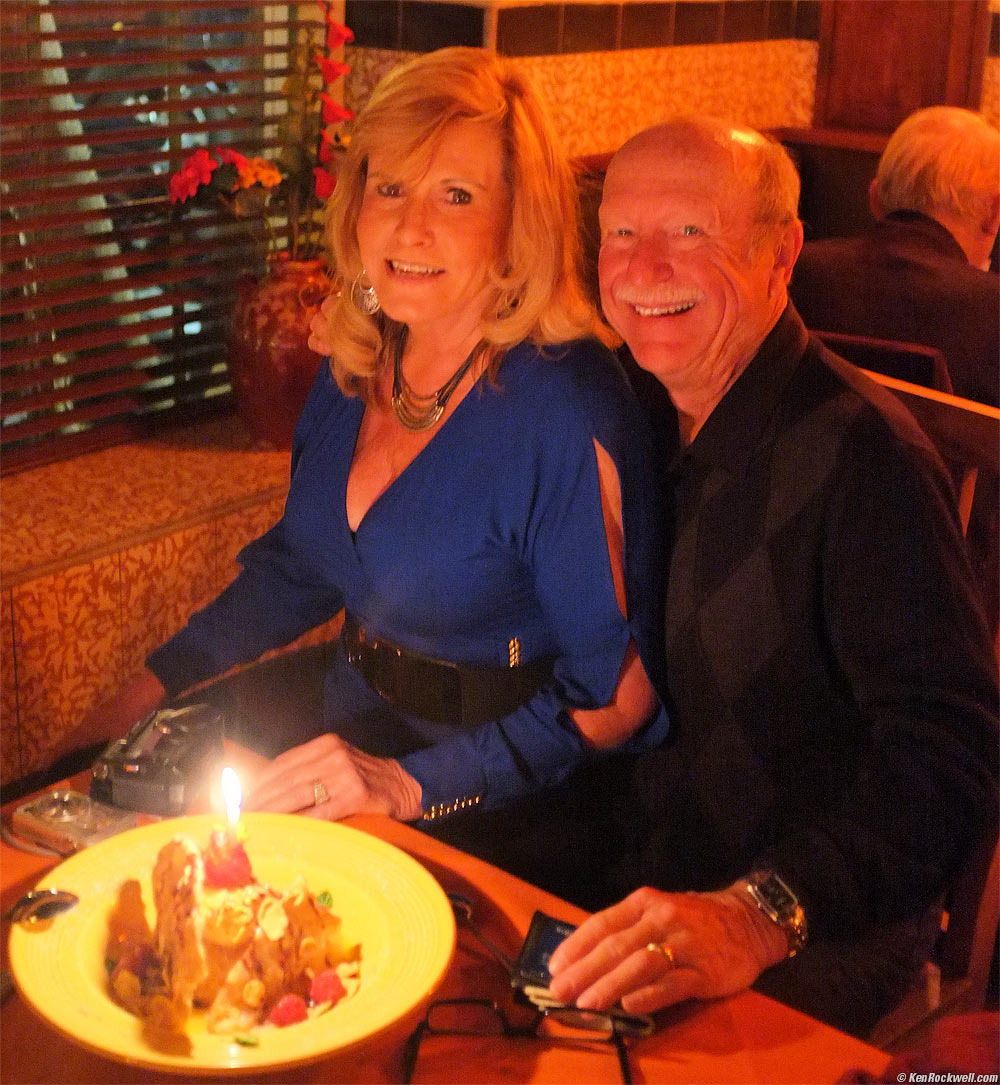 Noni and Pops at Casa Blanca, 7:40 PM. 