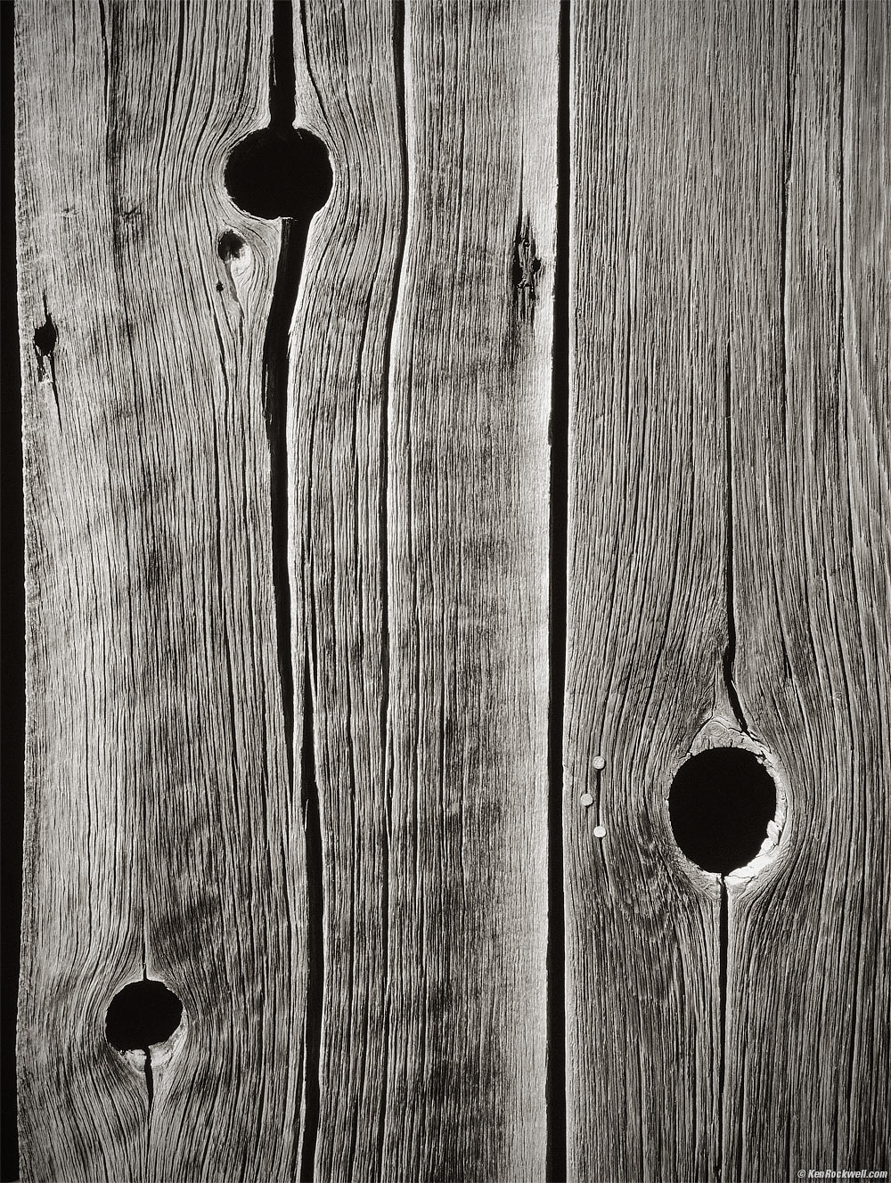 The Three Holes, Bodie