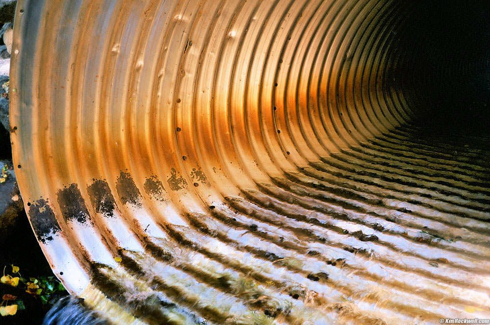 Waterflow by the Power Plant