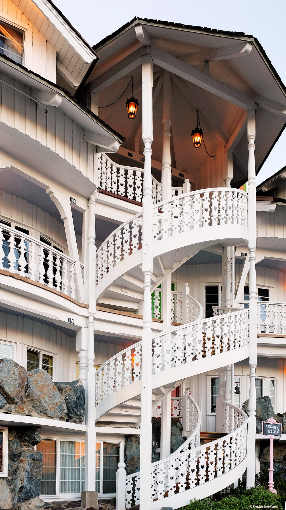 Madonna Inn Spiral Staircase