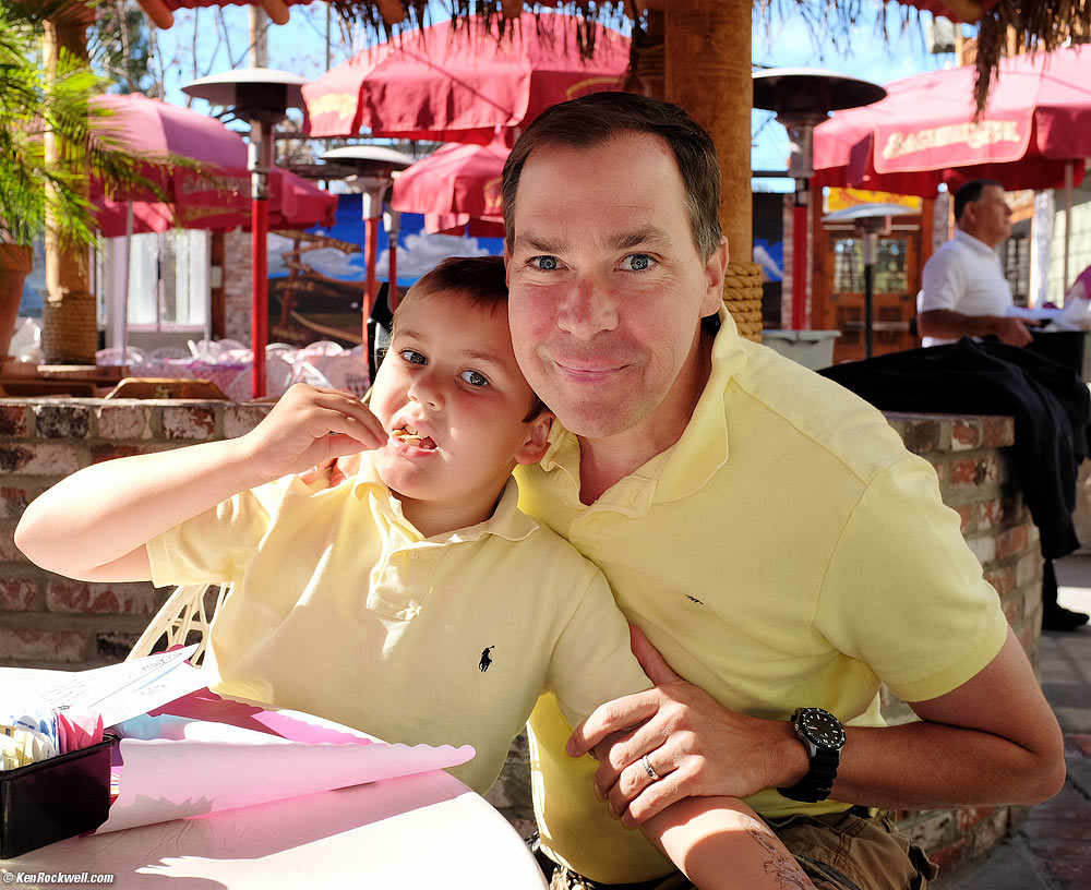 Ryan and Dada at the Sagebrush Cantina
