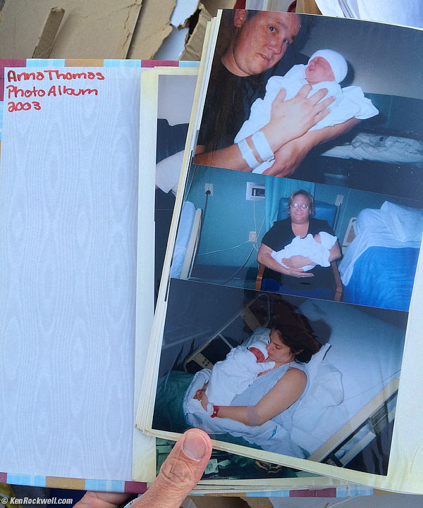 Anna Thomas' Abandoned Baby Album, Lenwood Barstow CA