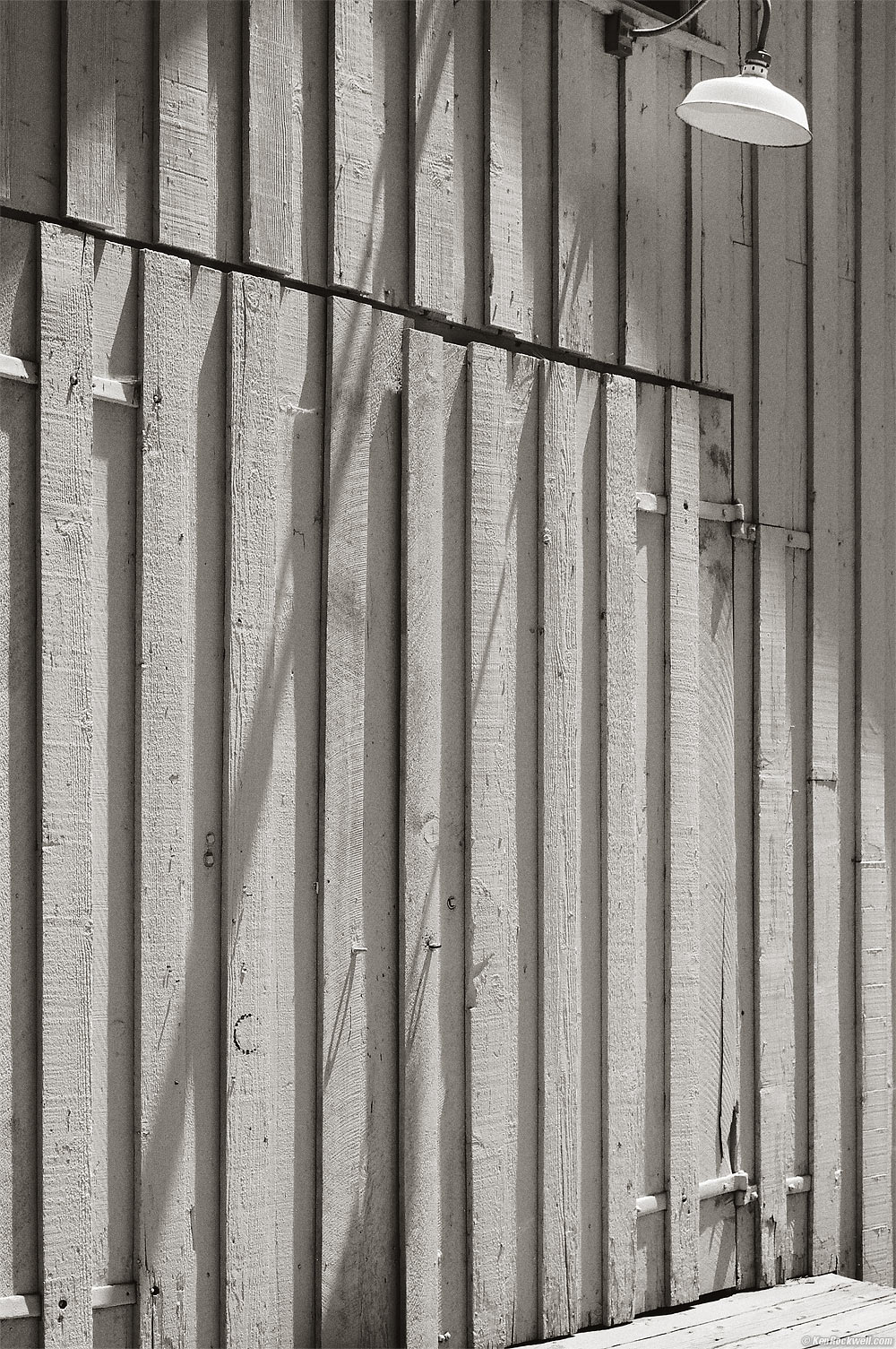 Barn Door, Pioneer History Center, Yosemite National Park, Wawona