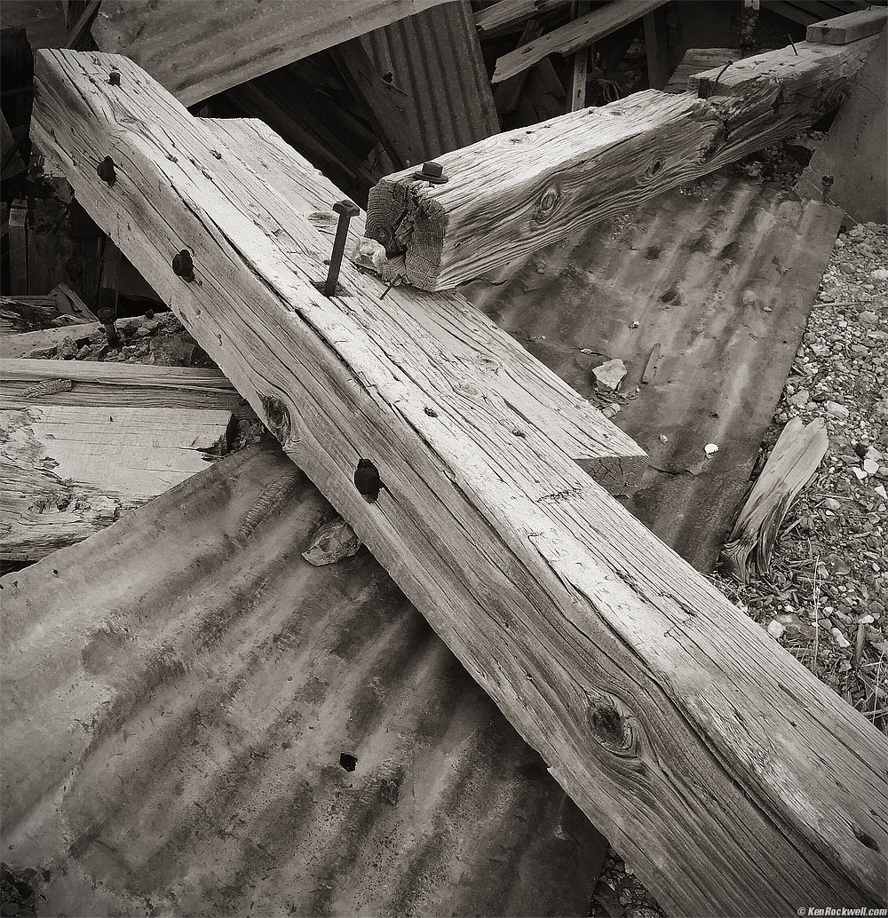 Scrap at the Mine above Bridgeport