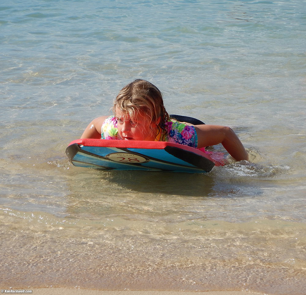 Katie boogie boarding