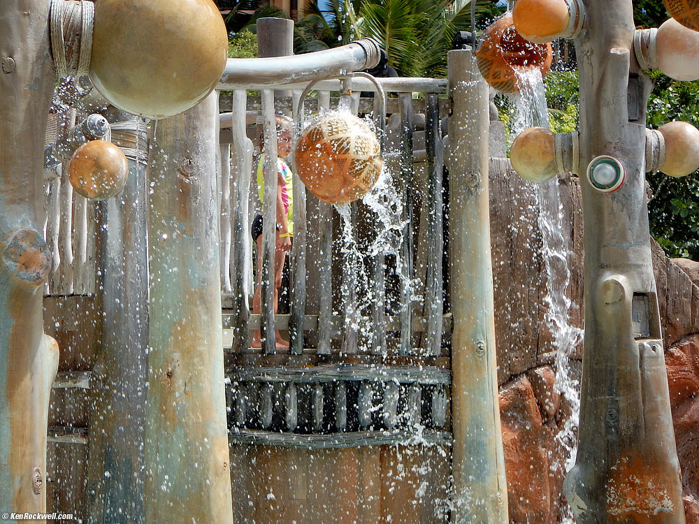 Katie at the Menehune Bridge