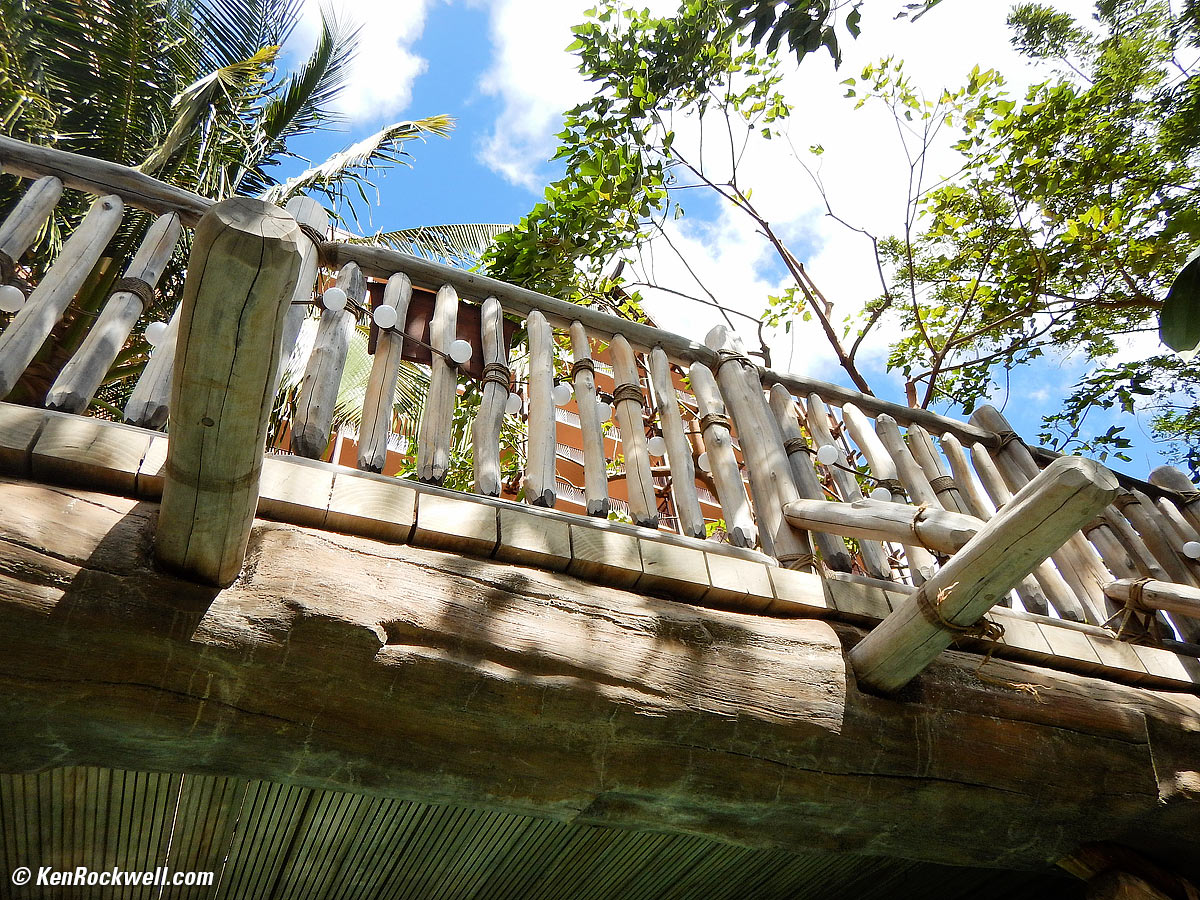 Under a Lazy River bridge