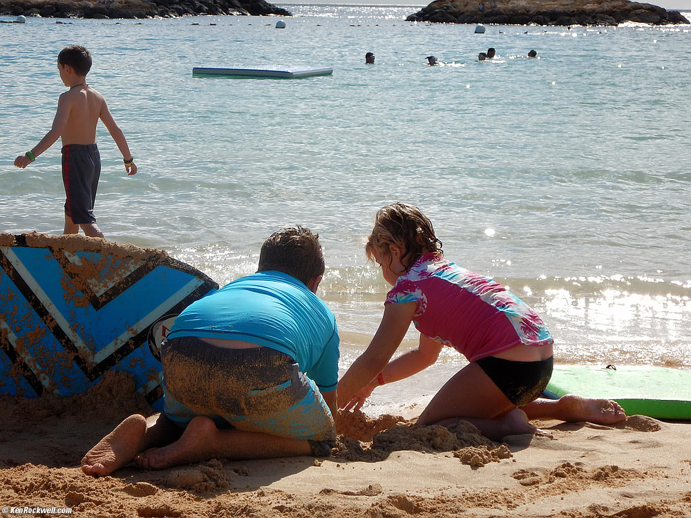 Ryan and Katie at the beach