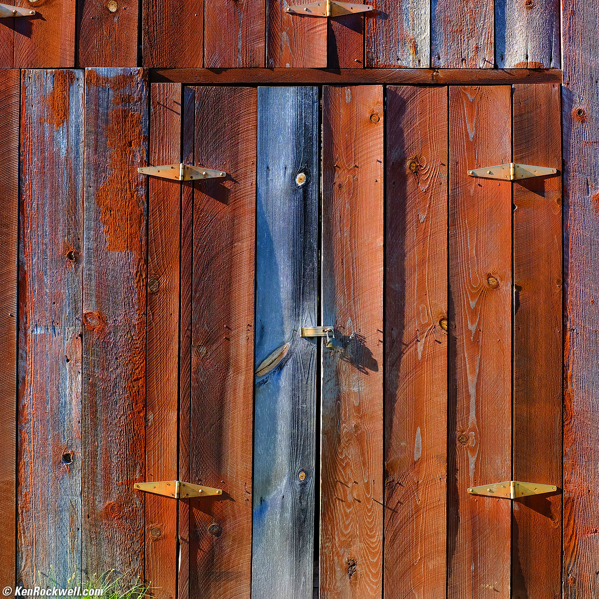 Barn Door and Lock, Yosemite area