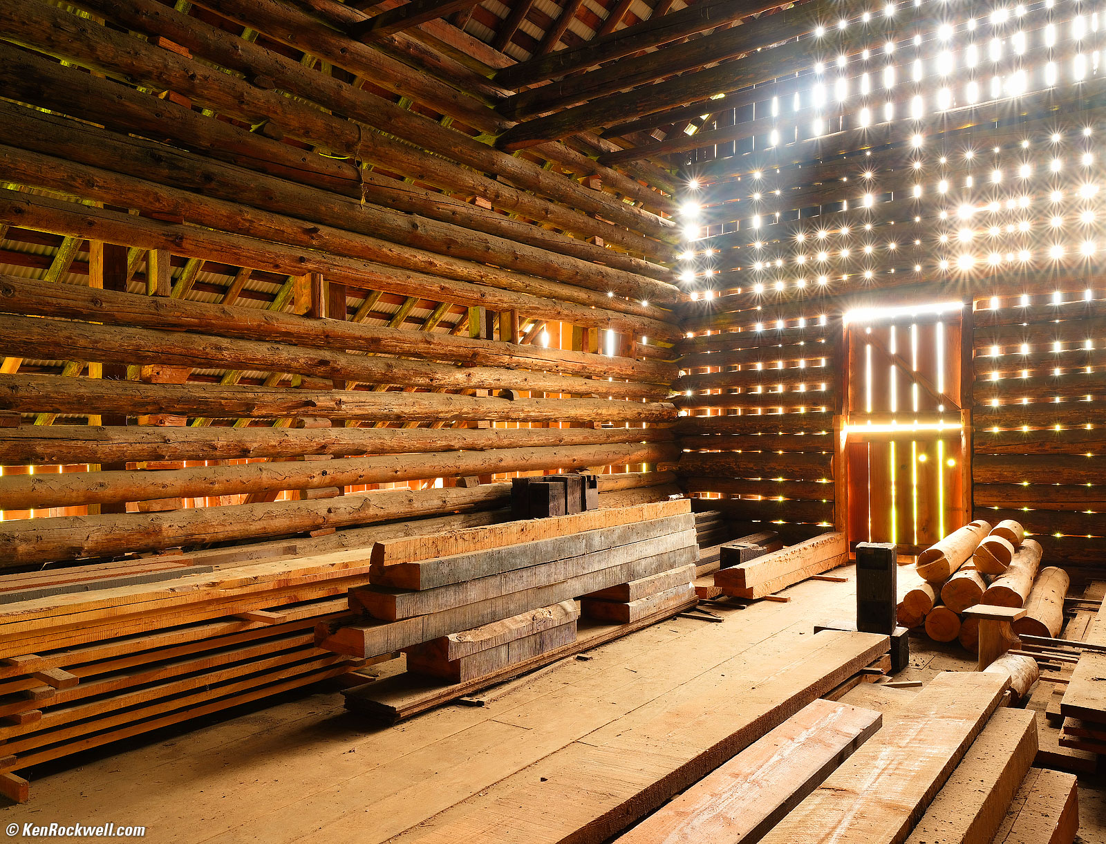 Inside a Barn, Yosemite National Park