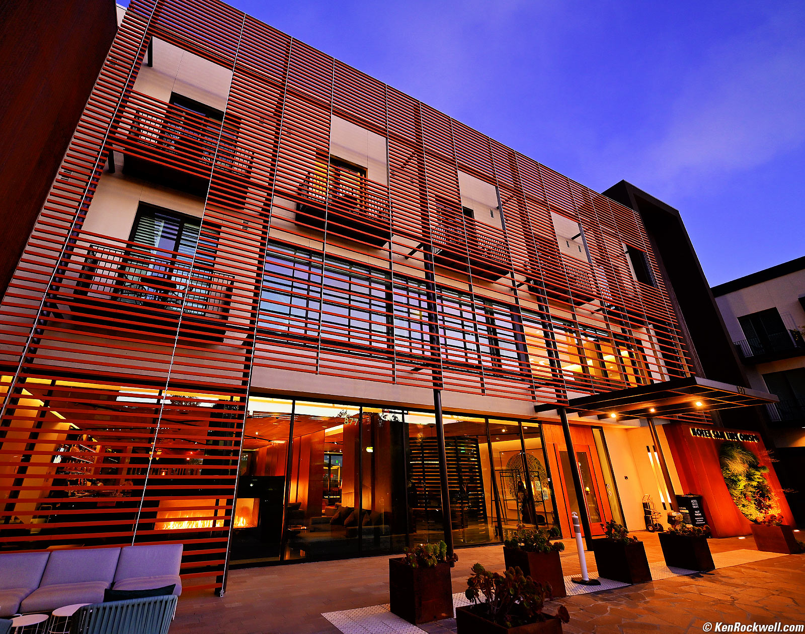Hotel San Luis Obispo at Dusk