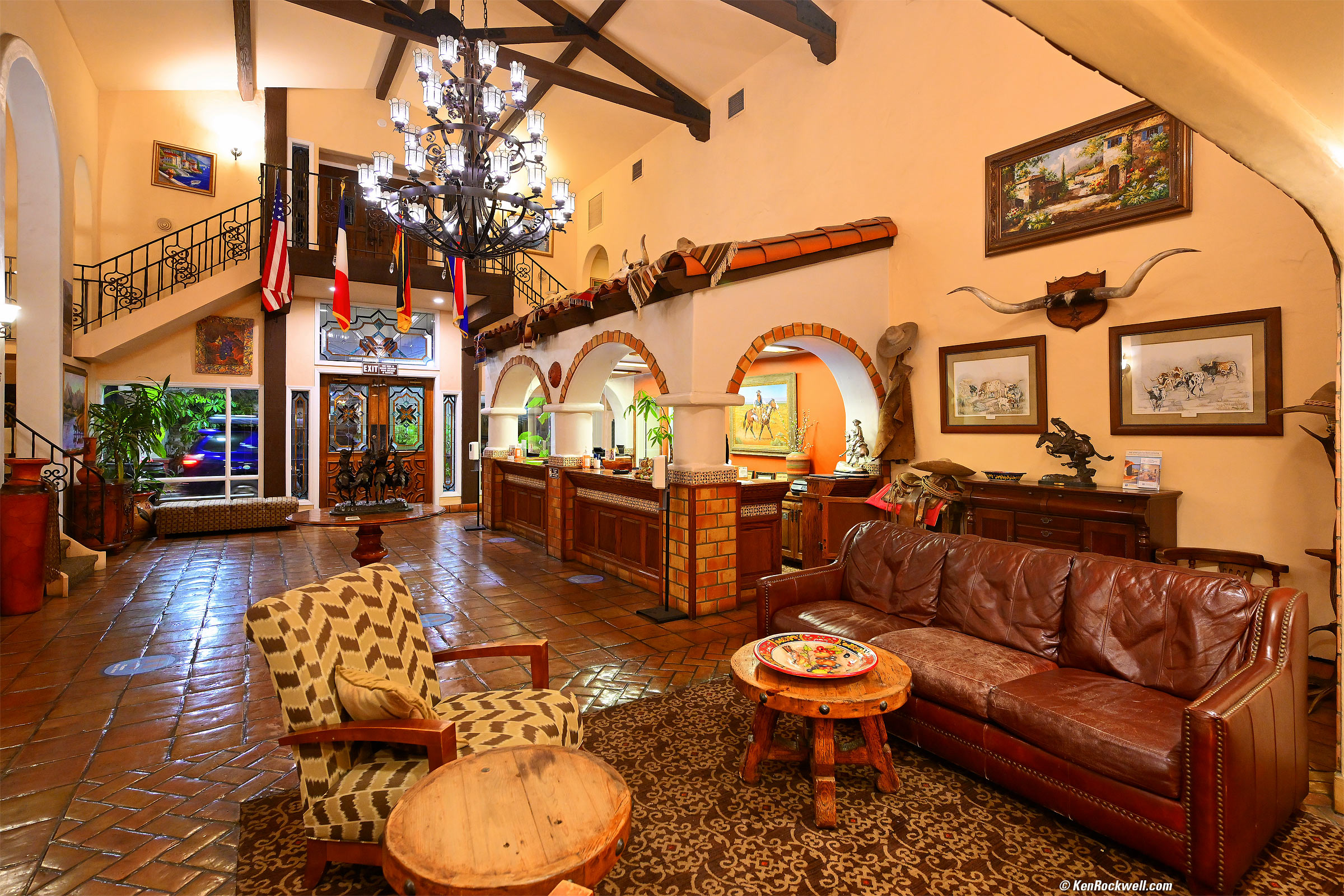 Best Western Casa Grande Lobby, Arroyo Grande, California