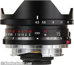 Voigtl&auml;nder 15mm f/4.5 M II 