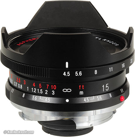 Voigtlander 15mm f/4.5 M II