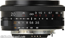 Voigtlander 20mm f/3.5