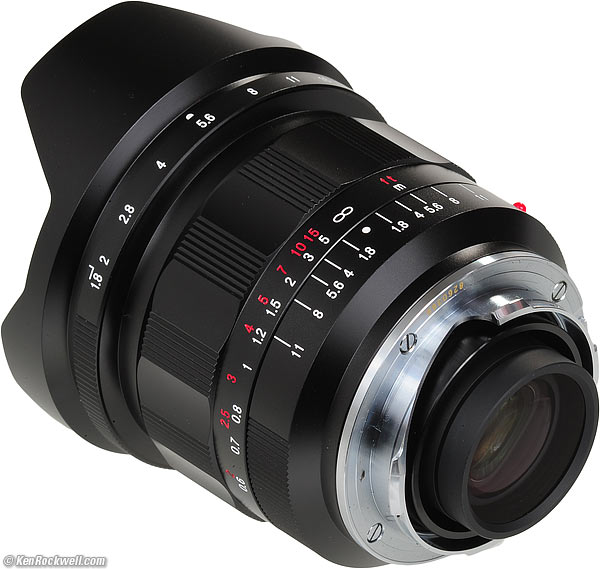 Rear, Voigtlander 21mm f/1.8