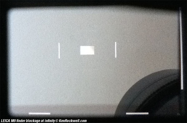 Voigtlander 28mm f/2 viewfiinder blockage