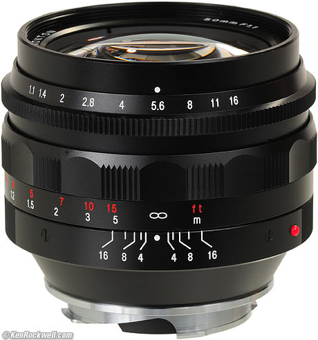 Voigtlander 50mm f/1.1