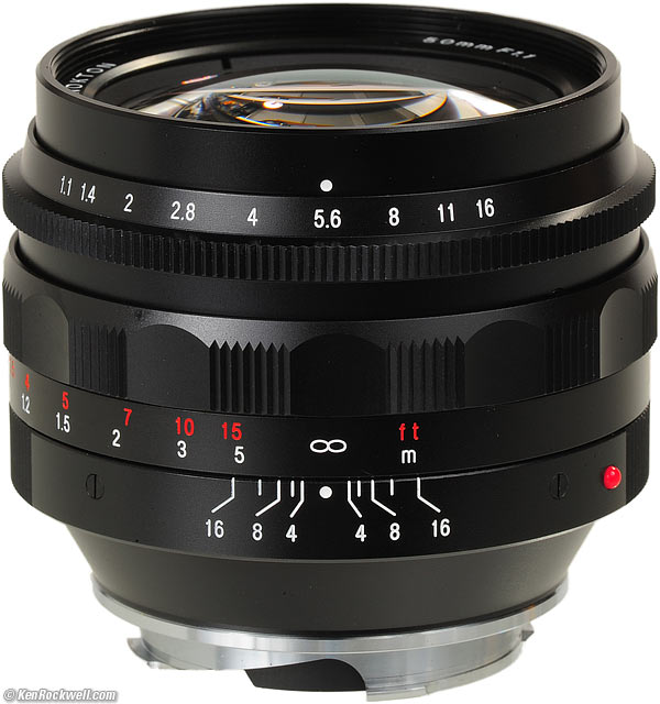 Voigtlander 50mm f/1.1 Nokton
