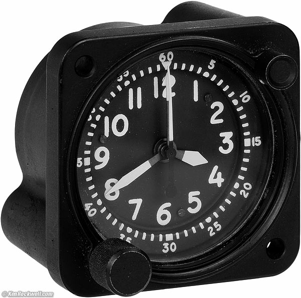 Waltham A-13A aircraft clocl