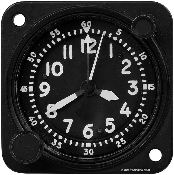 Waltham A-13A aircraft clocl